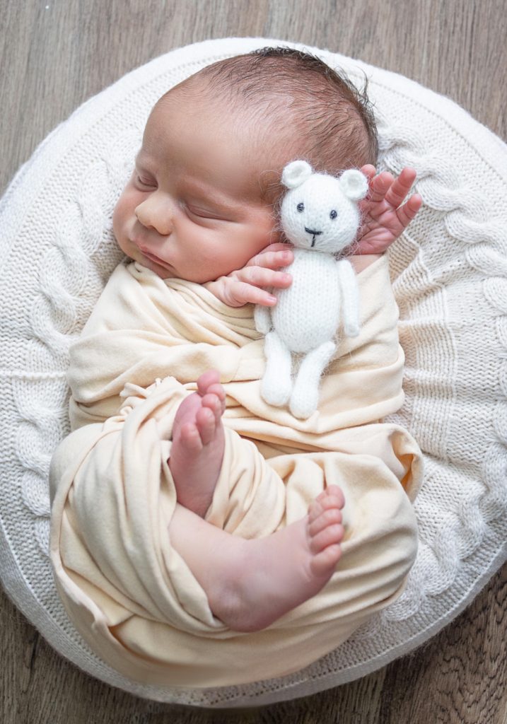 Newborn Photography Bundled with Toy